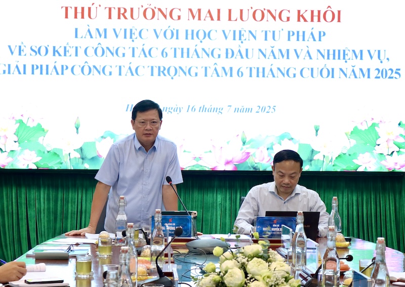 Học viện Tư pháp: Nâng cao chất lượng đào tạo đáp ứng yêu cầu trong bối cảnh mới